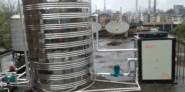 自己設計安裝商用空氣能熱泵熱水安裝，結果你可猜的到？