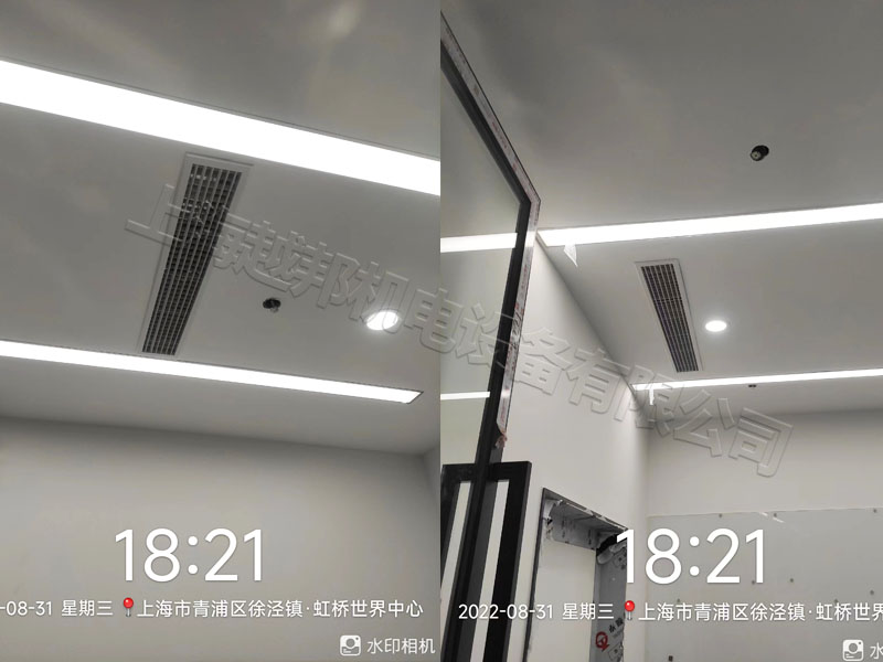 虹橋世界中心中央空調安裝