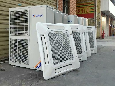 格力5匹吸頂式中央空調9成新冷暖電輔加熱智能變頻 商鋪辦公場所